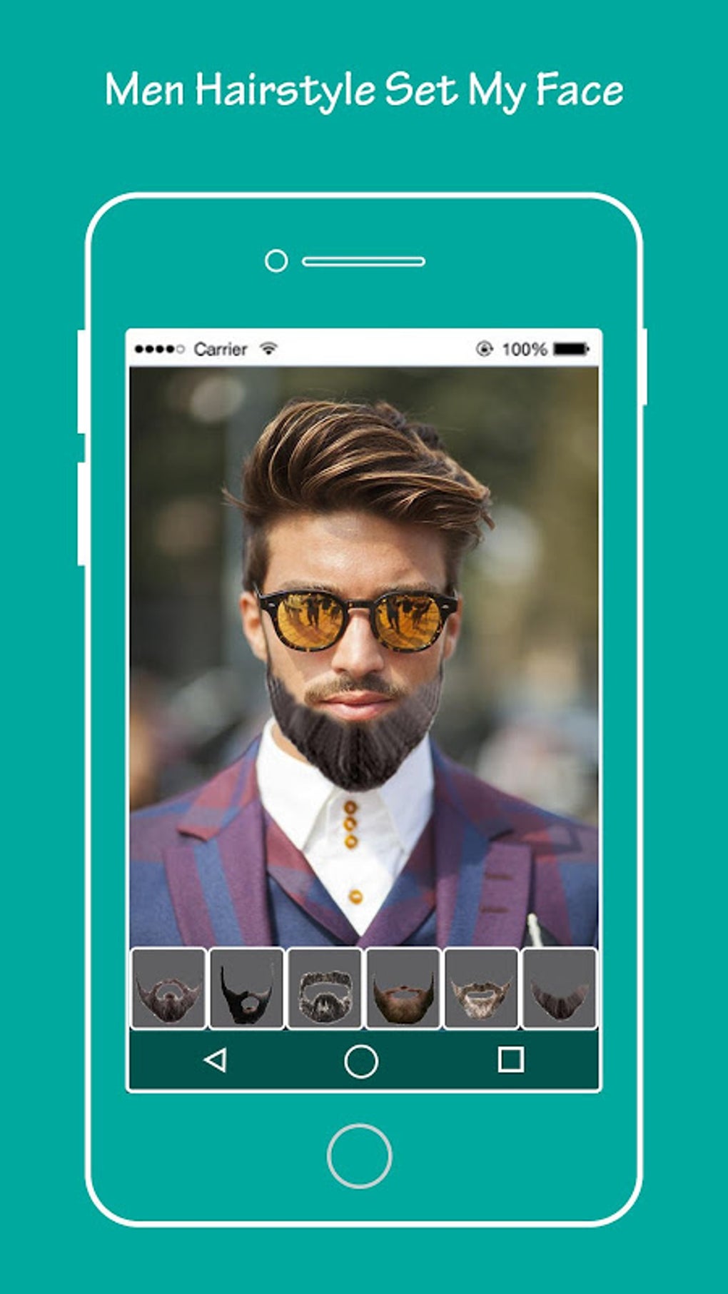 Men Hairstyle Set My Face APK Android 