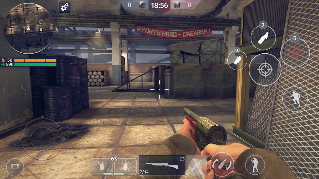 Jogo de Guerra e Tiro Fps Para Celular World War 2 Battle Combat