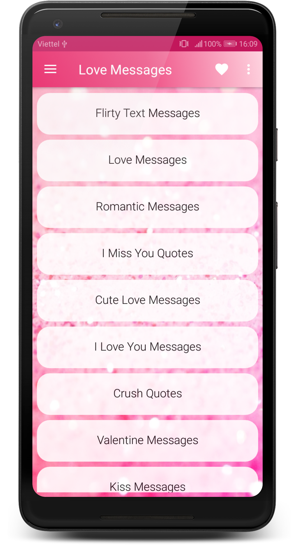 Romantic Love Messages для Android — Скачать