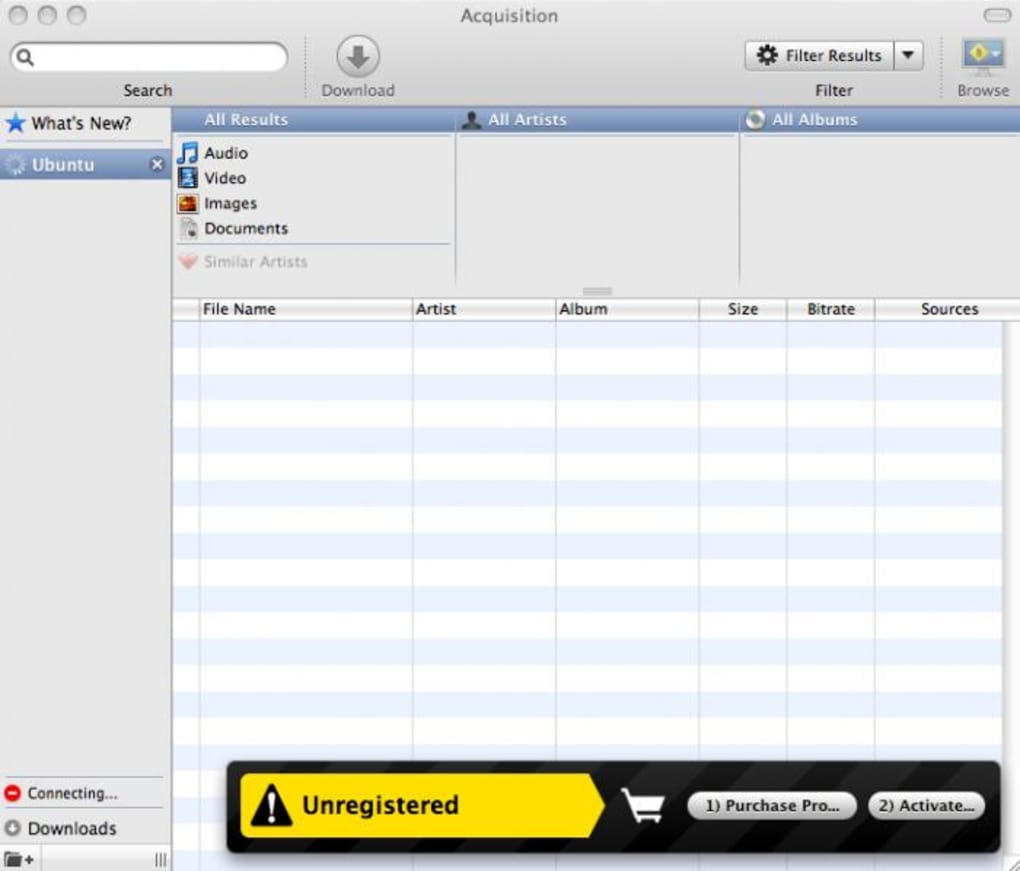 free acquisition download mac