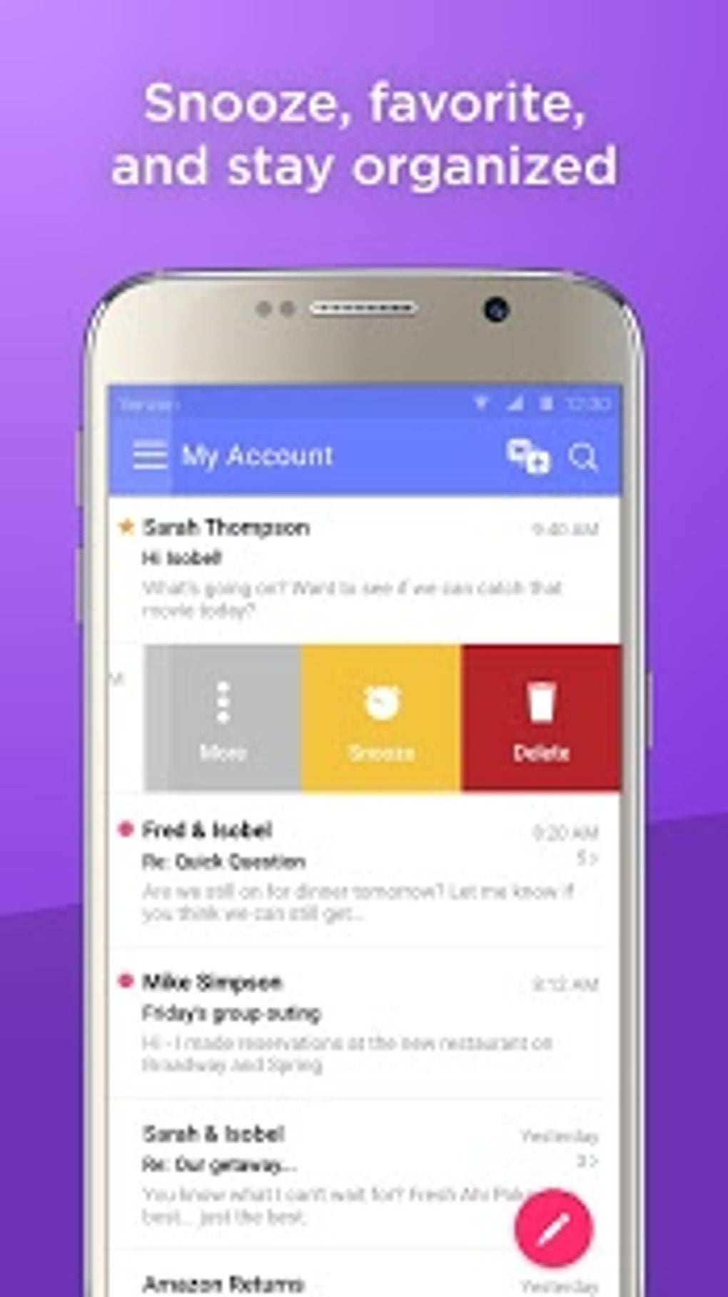 Alto - Email Organized for You для Android — Скачать