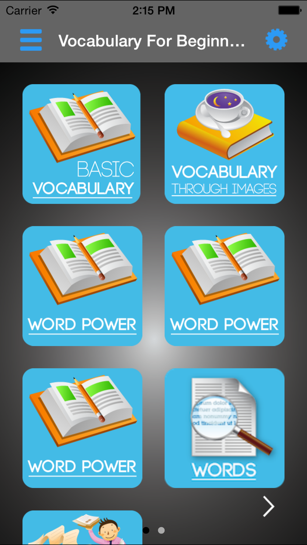 English Vocabulary Builder - Words Phrases Idioms สำหรับ iPhone - ดาวน์โหลด