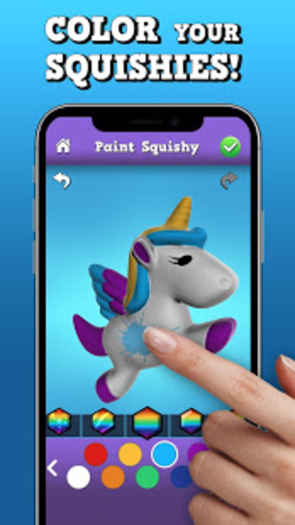 squishy magic 3d art coloring diy toys maker screenshot