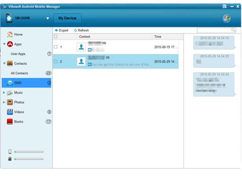vibosoft android mobile manager screenshot