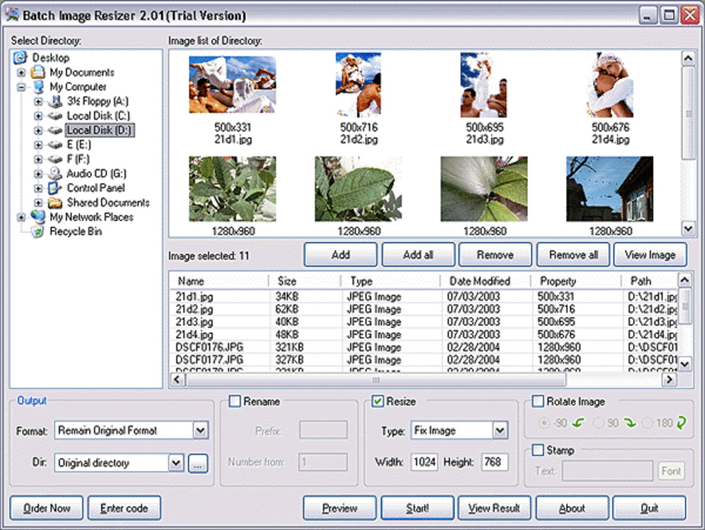 resize my images in a batch online for free