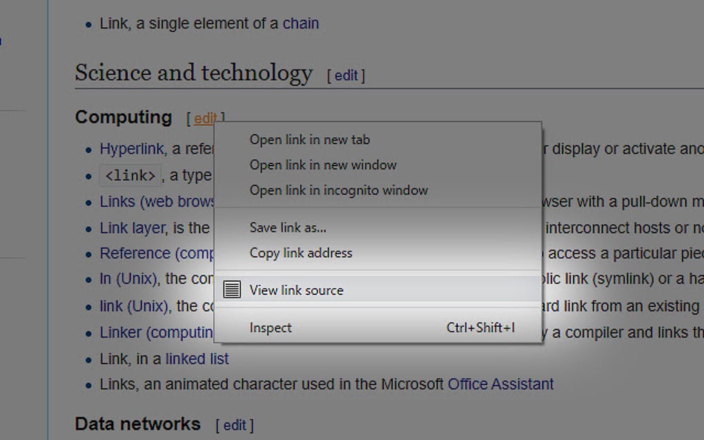 View link source for Google Chrome - Extension Download