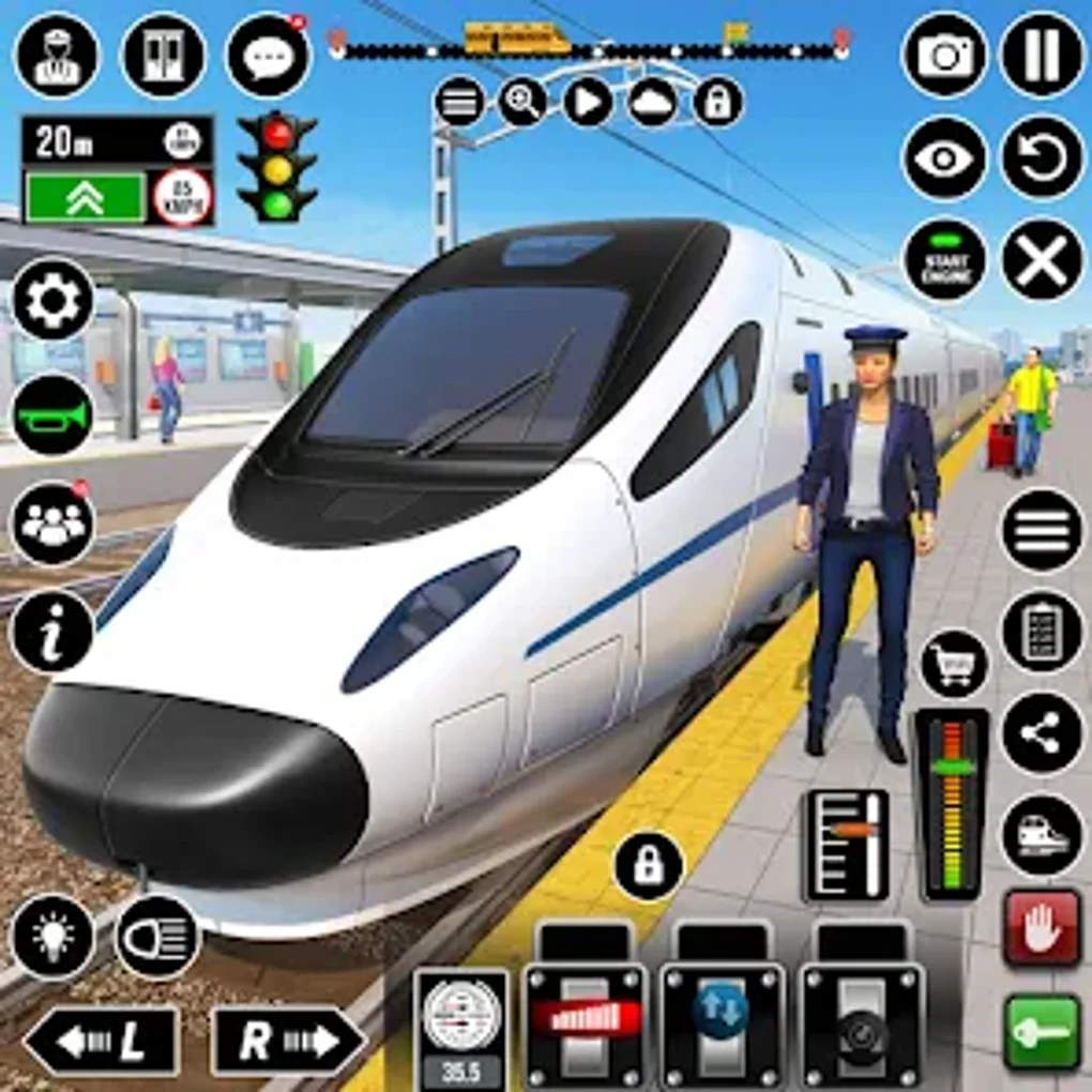 Android 용 Train Simulator Train Games 다운로드