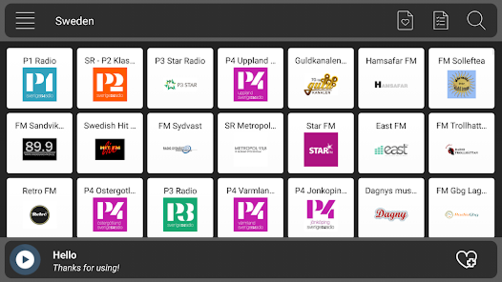 Sweden Radio FM AM Online For Android Download sweden-radio-fm-am-online-for-android-download