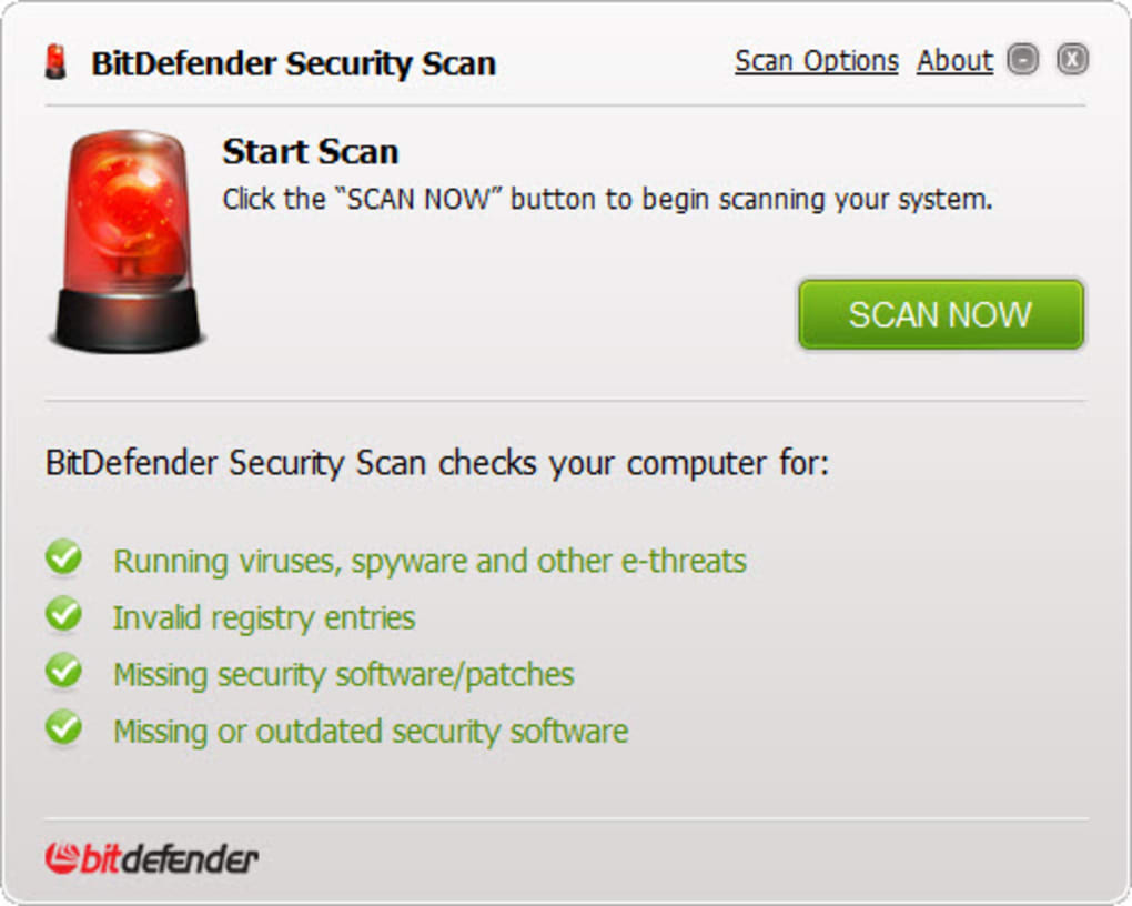BitDefender Security Scan - Descargar