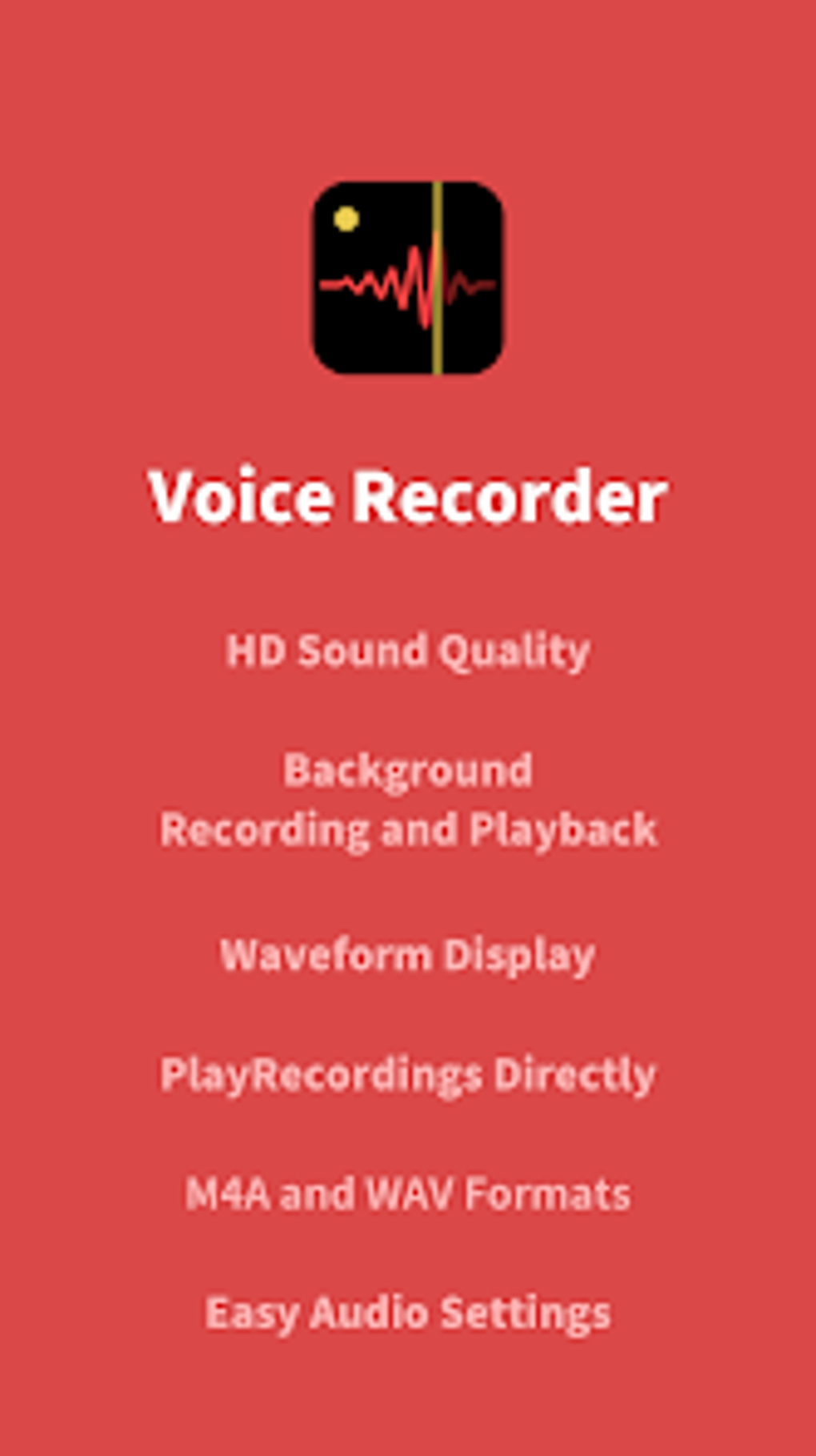 Voice recorder sound audio for android download
