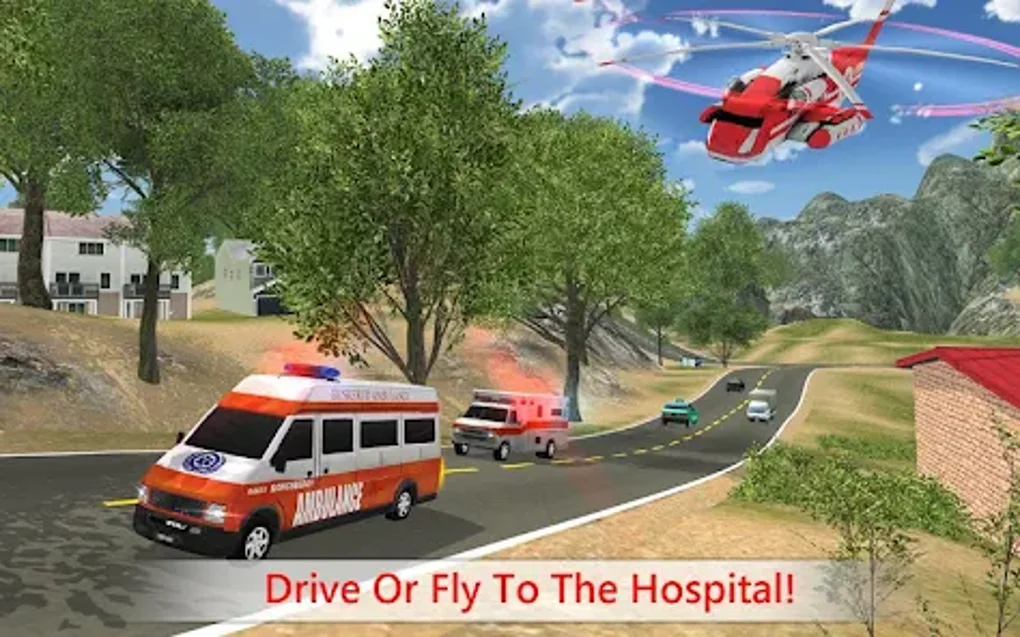 Rescue Ambulance Helicopter voor Android - Download