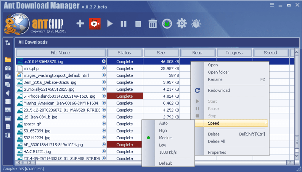 free downloads Ant Download Manager Pro 2.10.4.86303