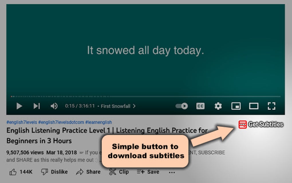 Download youtube subtitles for google chrome extension download