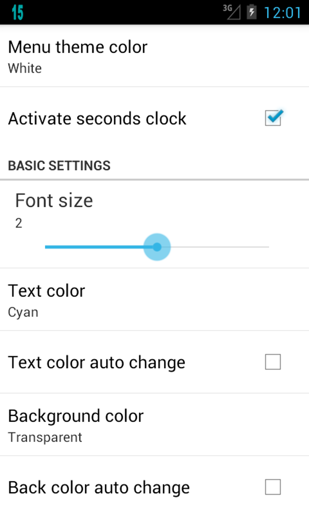 Seconds Clock on Status Bar APK для Android — Скачать