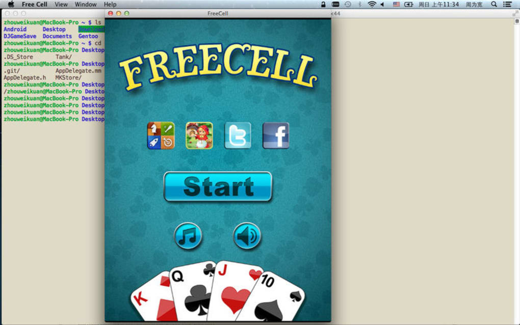 free cell game download for mac