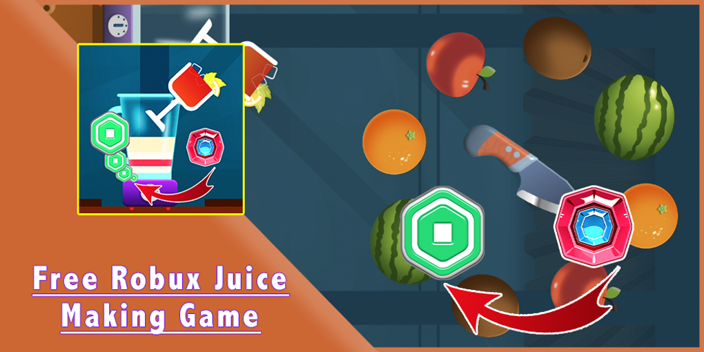 Free Robux Juice Making Game - robwins to robux for Android - Download