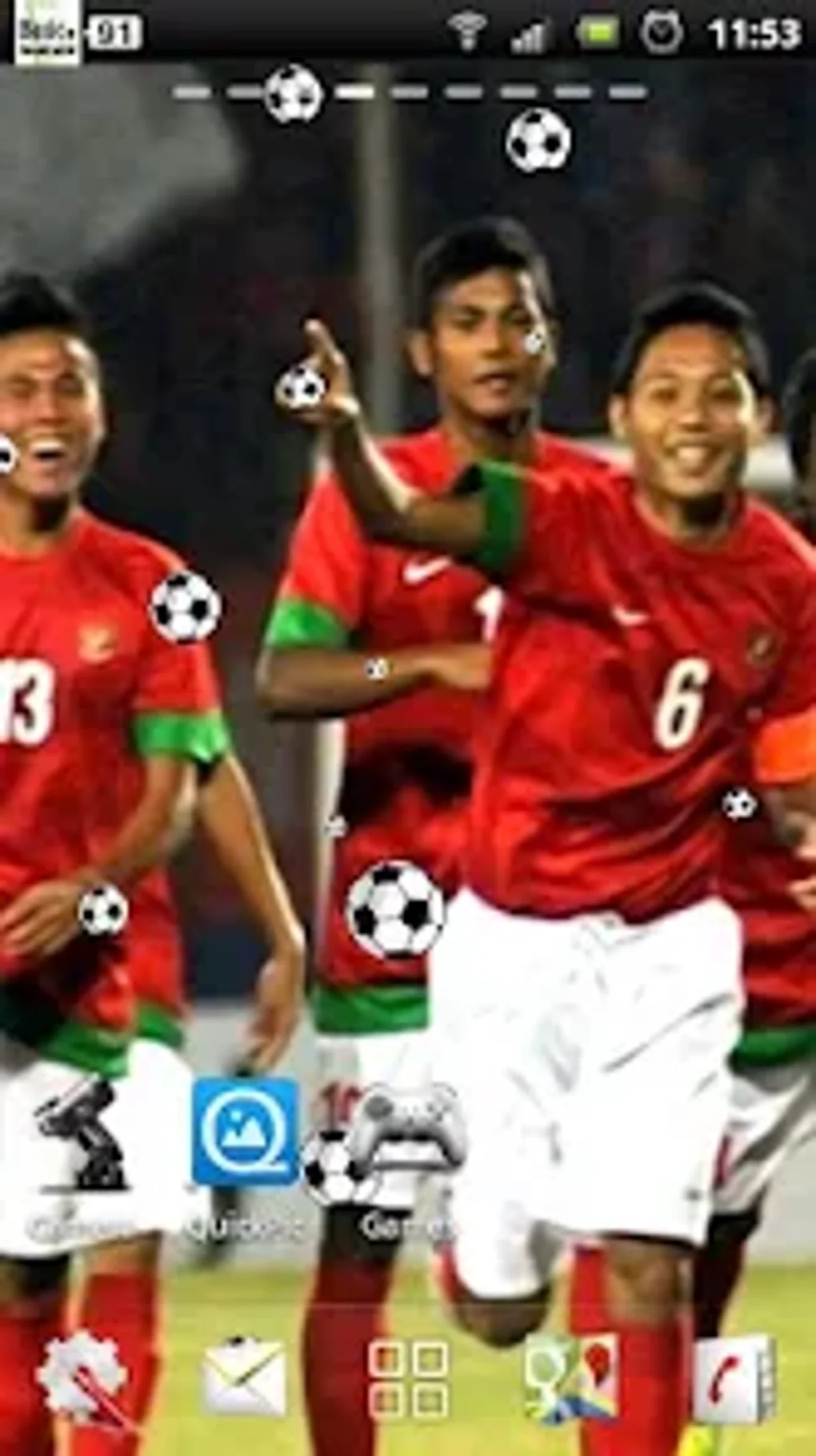 Timnas U-19 Live Wallpaper For Android - 無料・ダウンロード