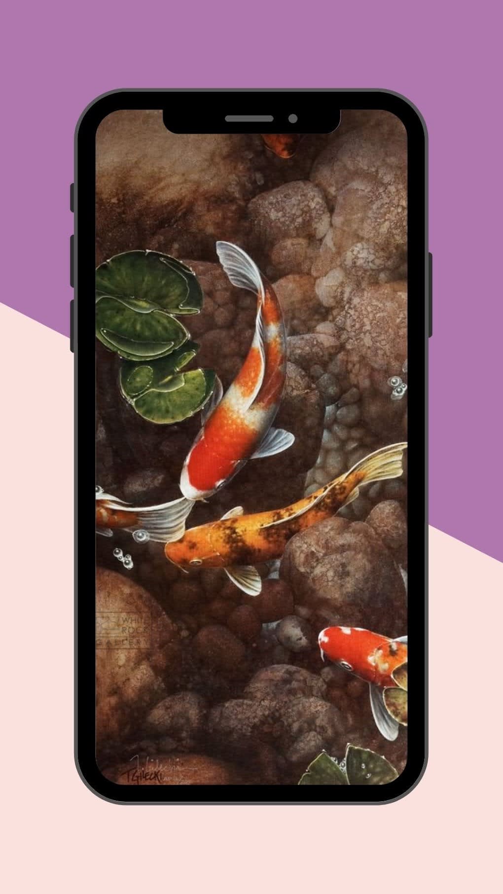 Tải xuống APK Koi Fish Live Wallpaper 3D: Aquarium Background HD cho Android