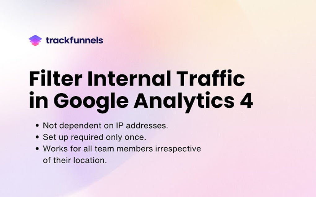 FILTER OUT INTERNAL TRAFFIC visual data 2