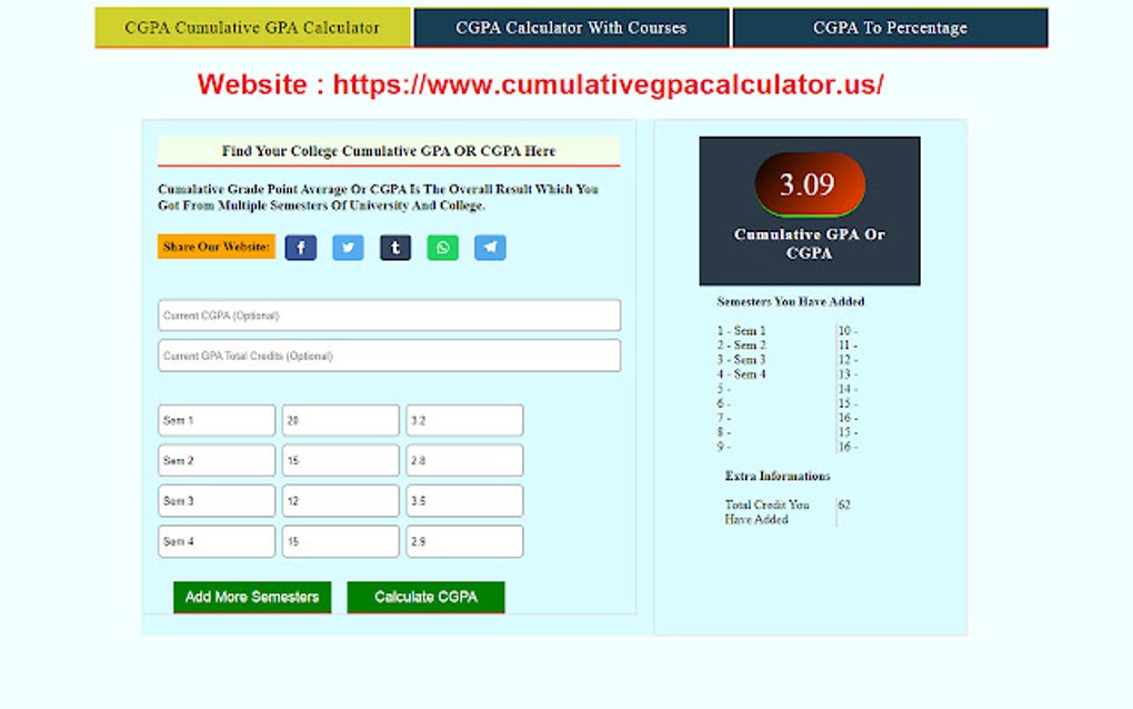 College cumulative gpa calculator for google chrome extension download