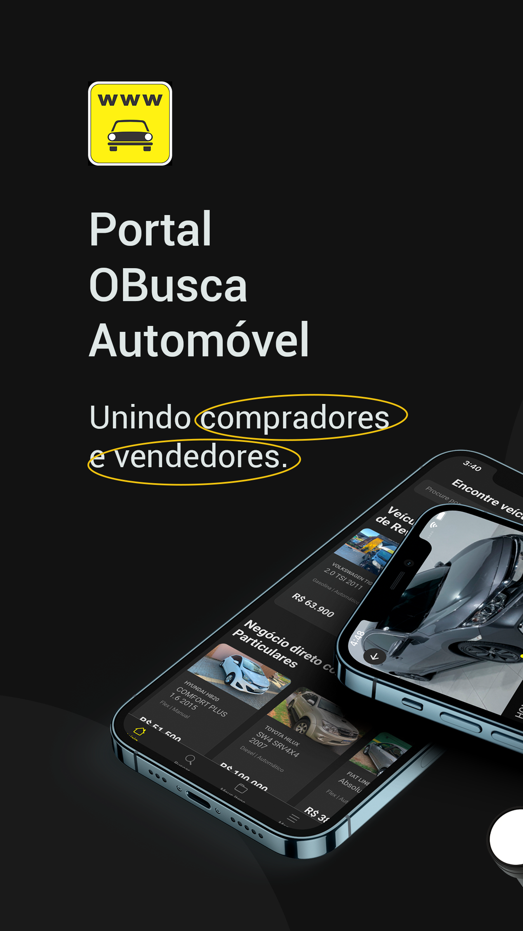 OBusca Automóveis для iPhone — Скачать