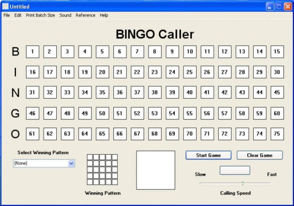 free bingo caller app