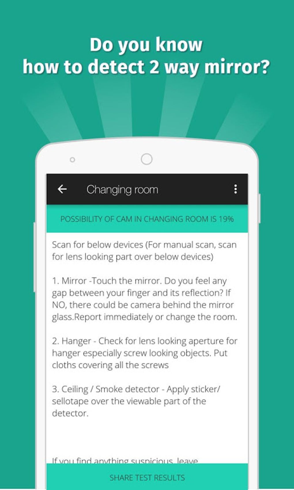 Hidden camera detector APK for Android Download