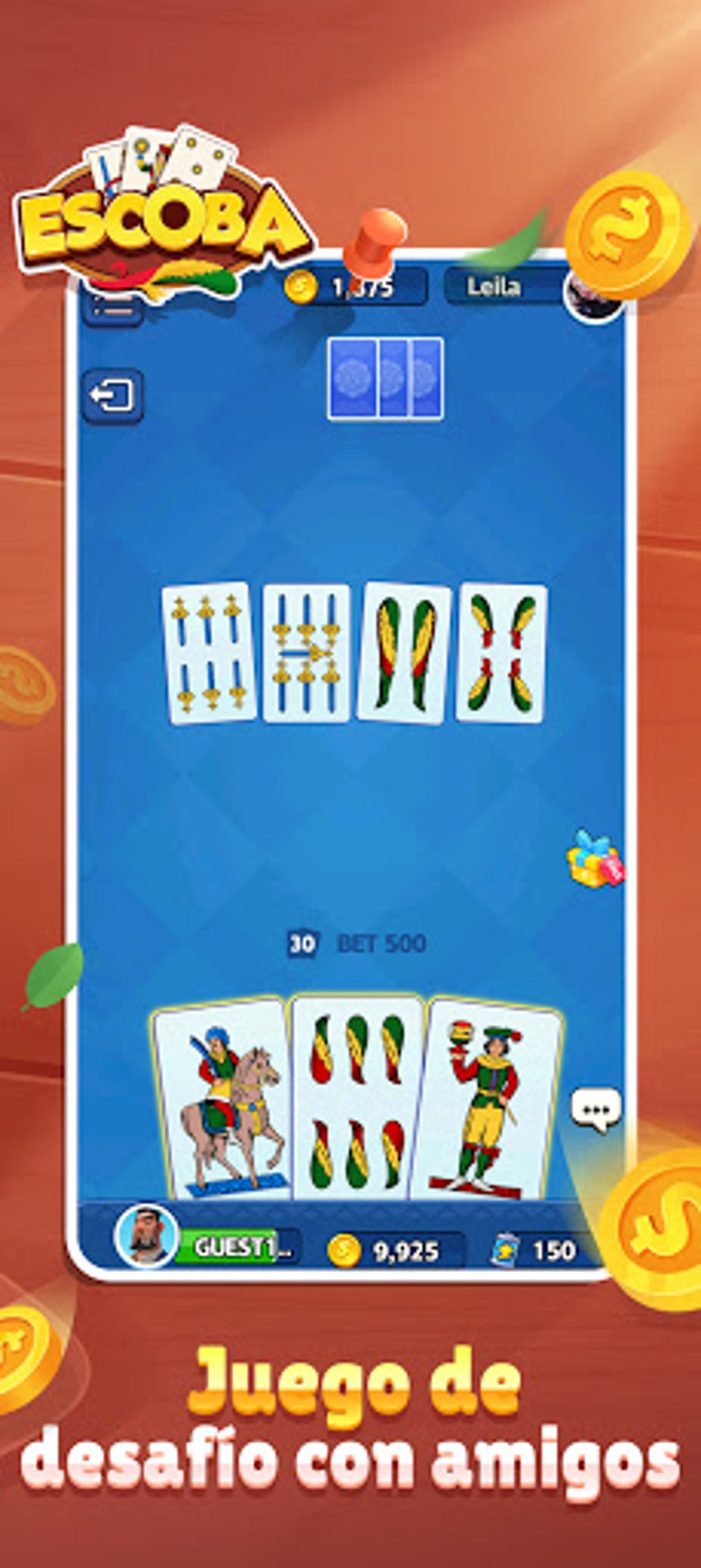 Escoba Online: juego de cartas для Android — Скачать