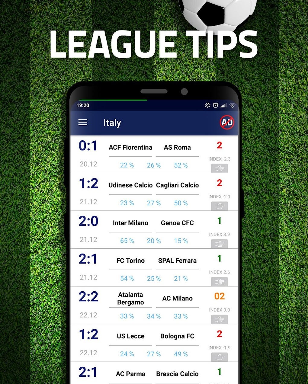 Betsa, Football predictions APK for Android Download