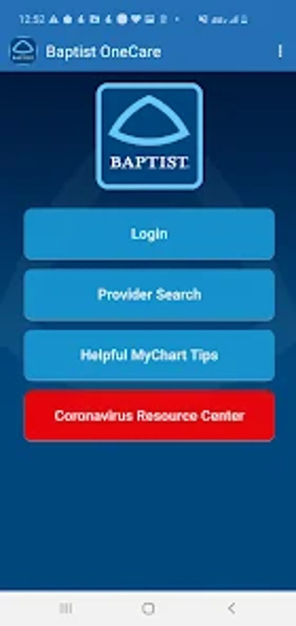 Baptist OneCare For Android Download