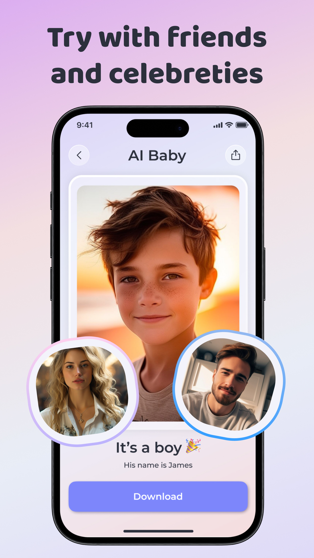 AI Baby Generator Face Maker для iPhone — Скачать