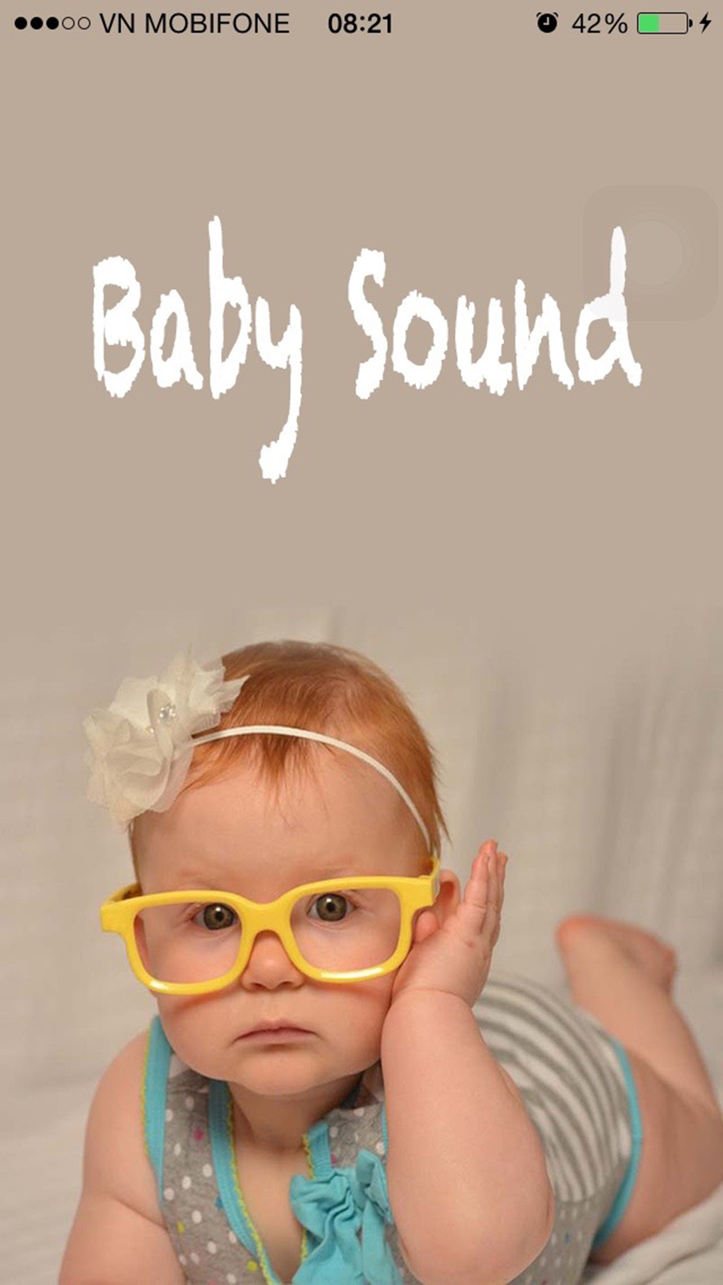 Baby Sound - Baby Cry Baby Laugh Kids Sounds لنظام IPhone - تنزيل