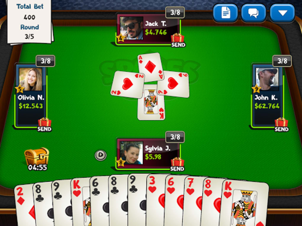 aol spades free online game
