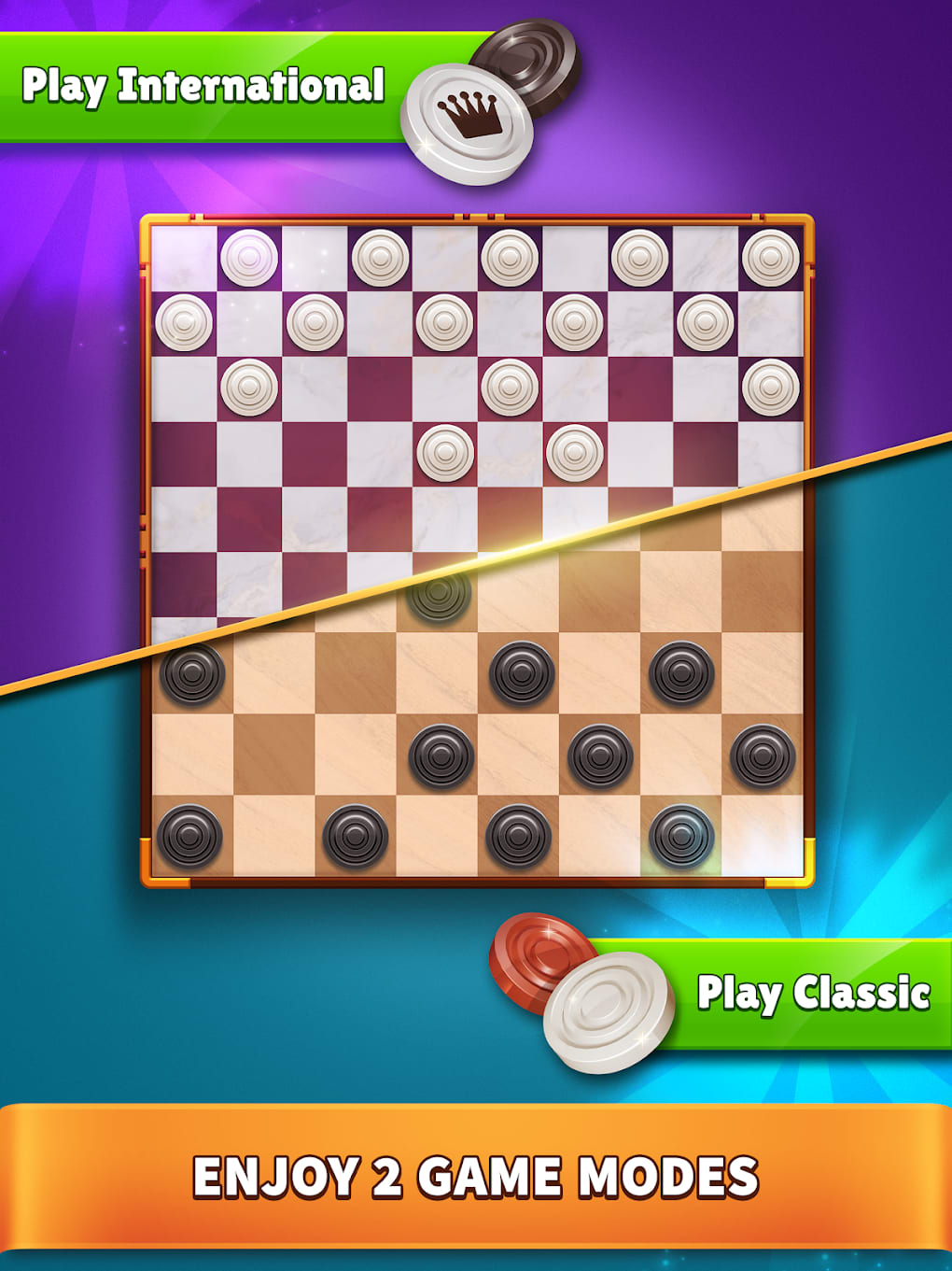 Checkers - Play free