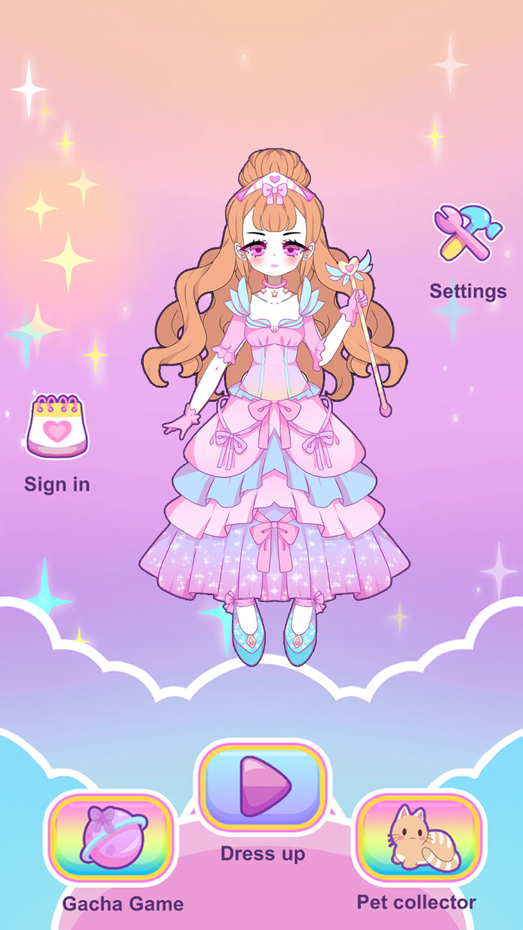 Moon Story - Dress Up Girl для iPhone — Скачать