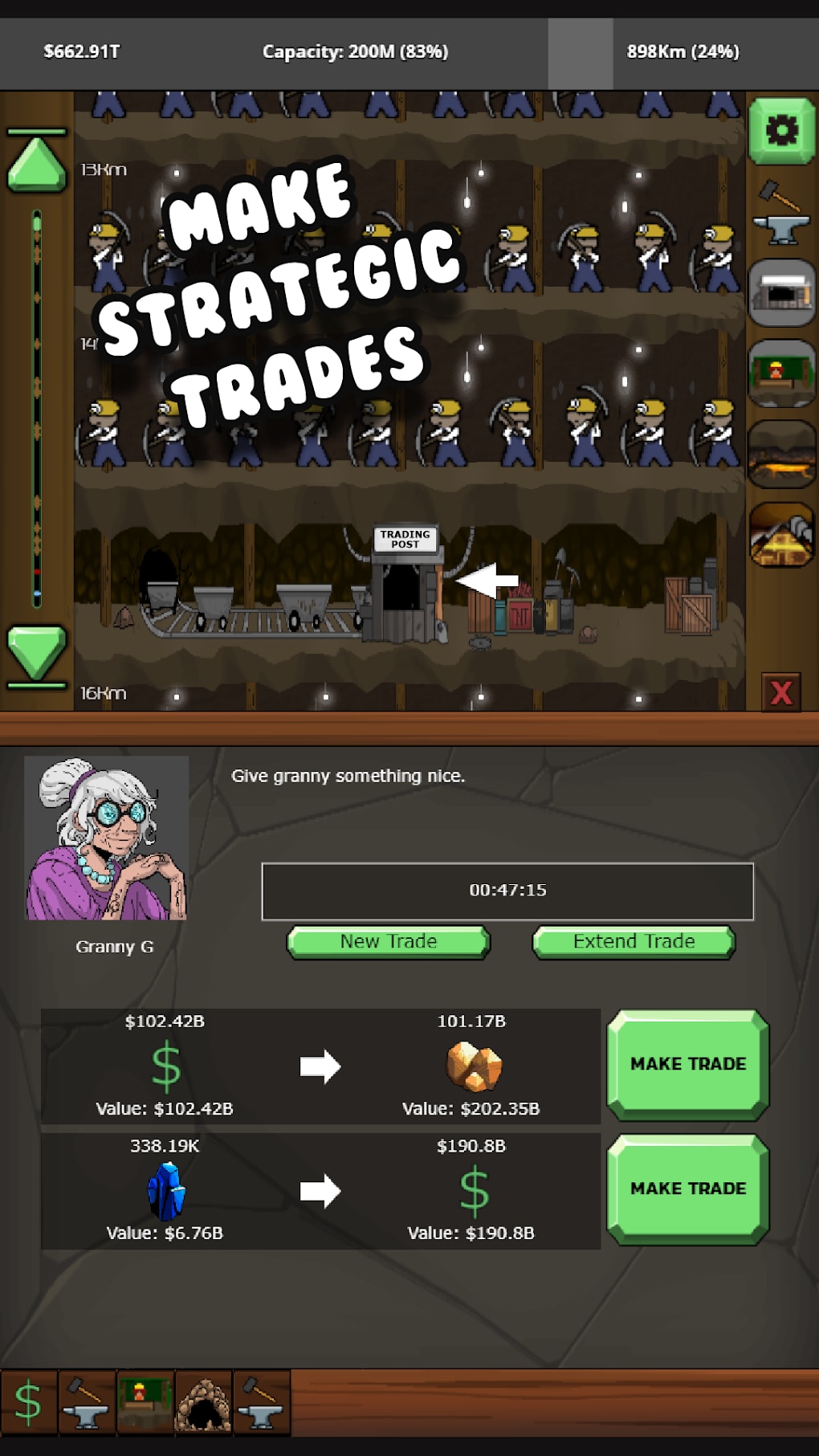 What Resources Await in Mr. Mine - Idle Clicker Game?