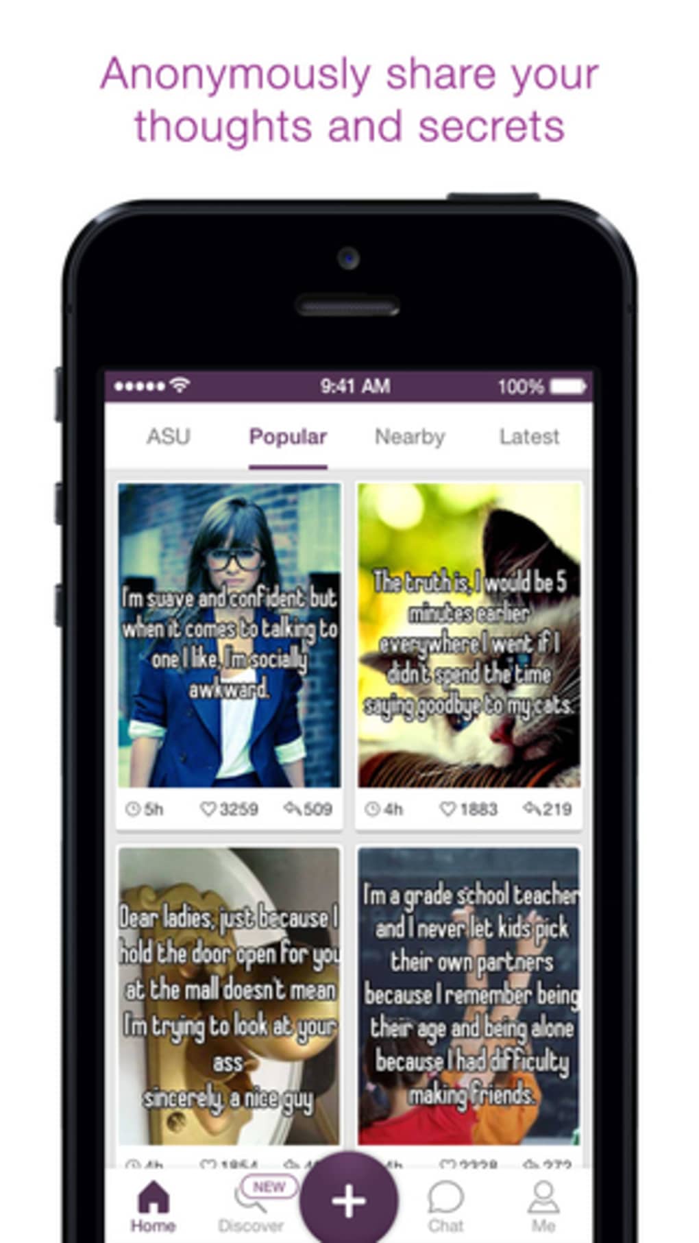 Whisper - Share Express Meet for iPhone - Download