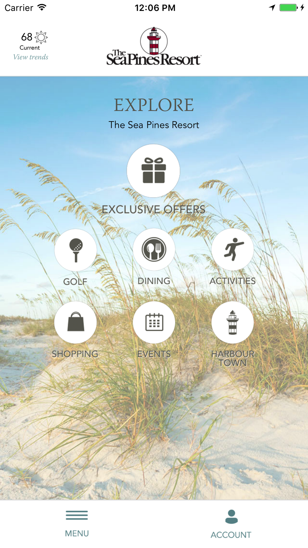 The Sea Pines Resort for iPhone - Download