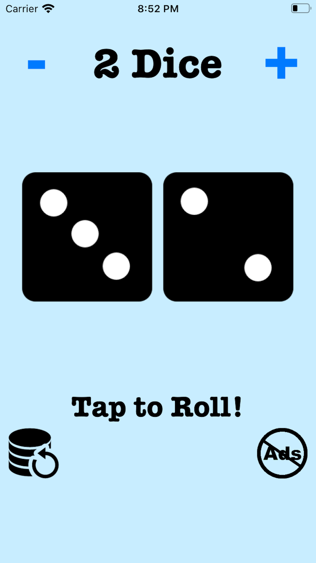 Dice Roll - App for iPhone - Download