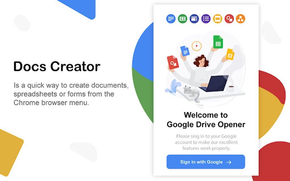 Create doc. Google creator. Create Google.