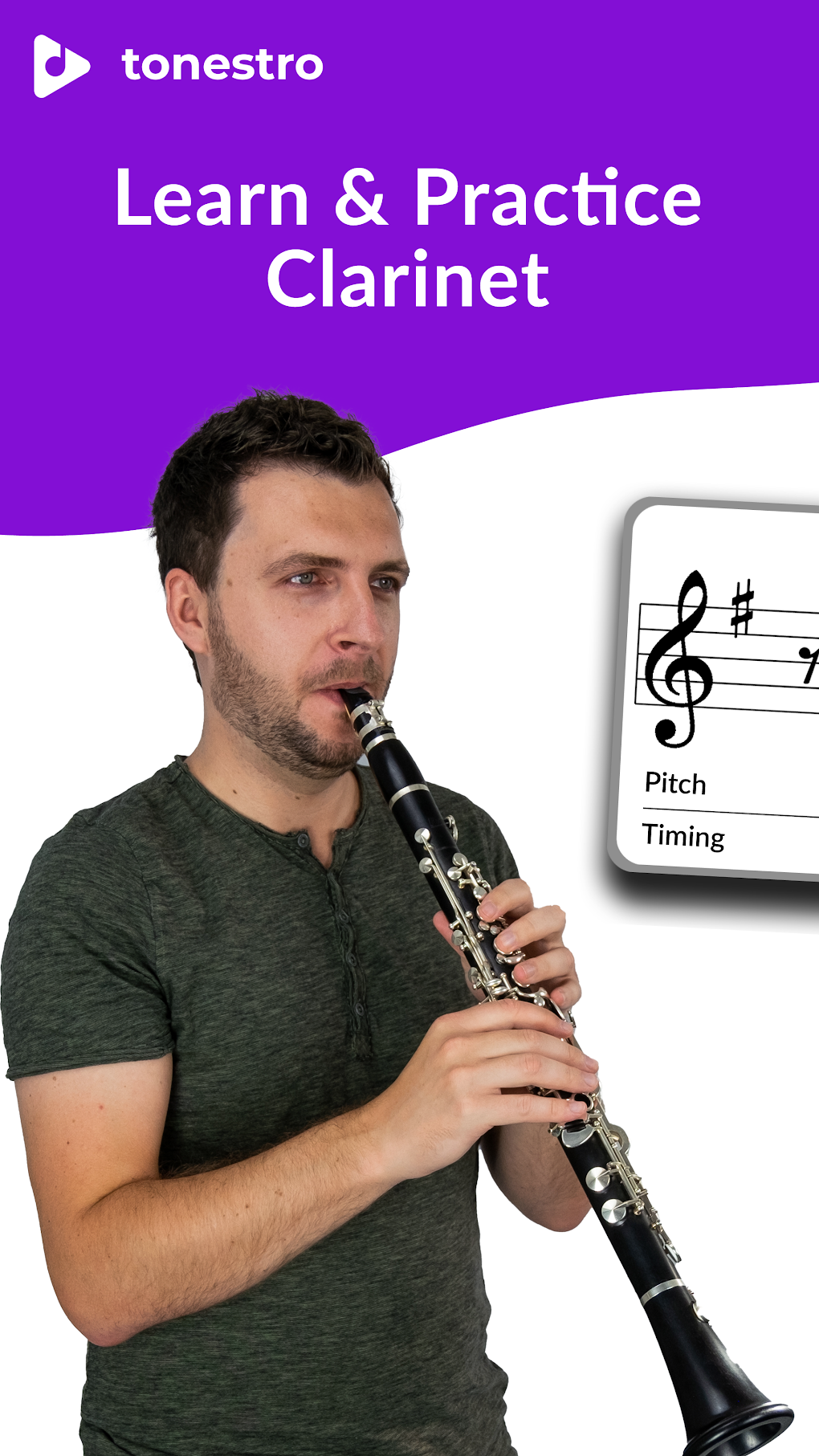 Clarinet Lessons - tonestro для Android — Скачать