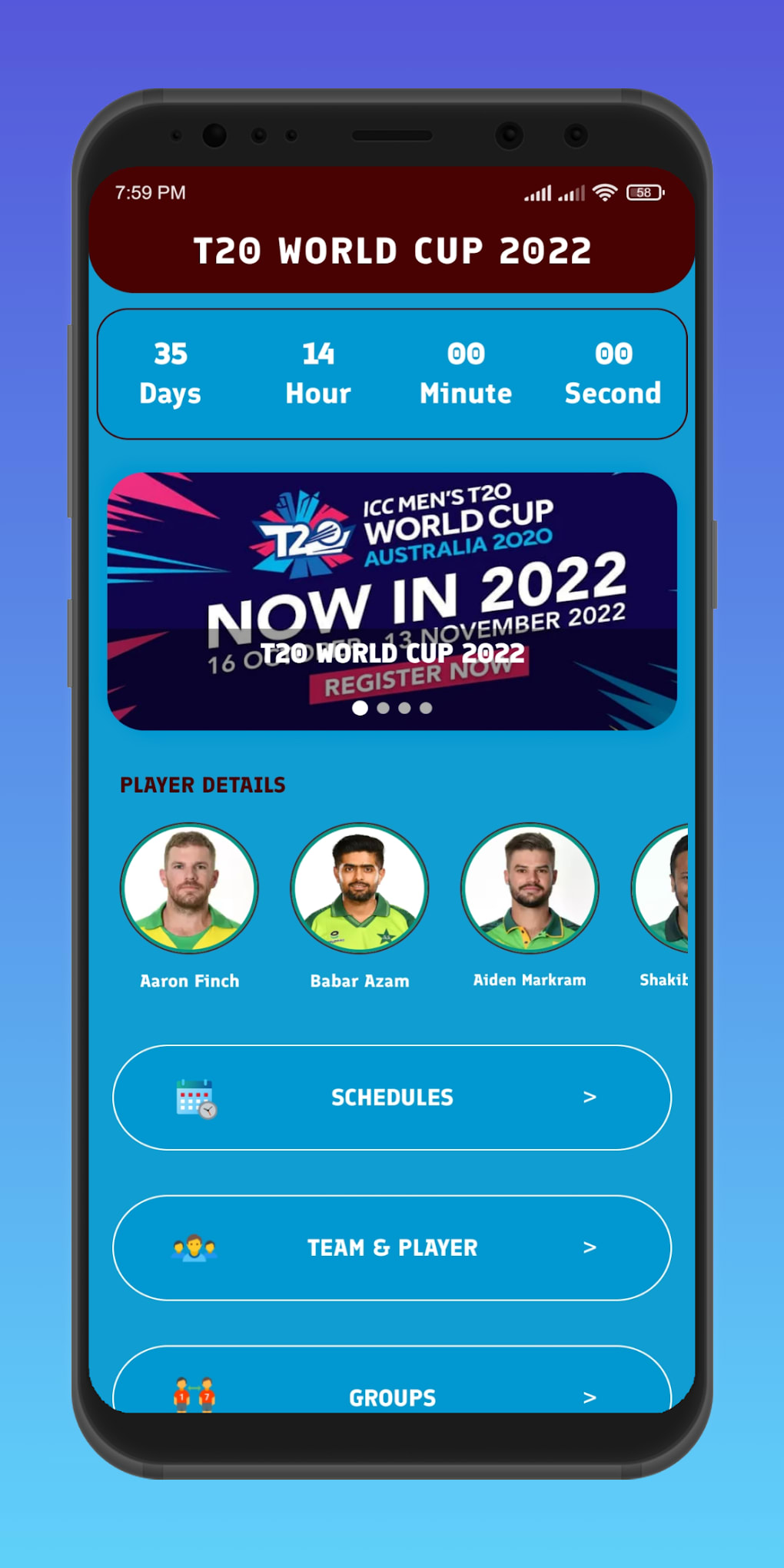 T20 World Cup 2022 LIVE for Android