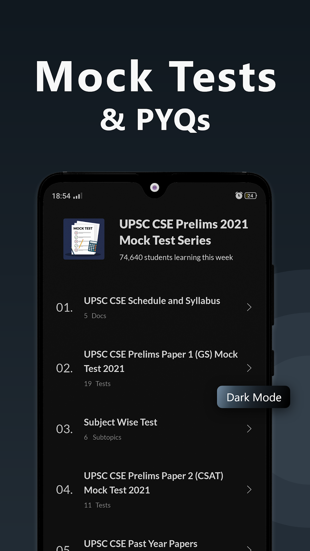 Android Için UPSC 2022: IASUPSC Prelims MOCK Test Preparation - İndir