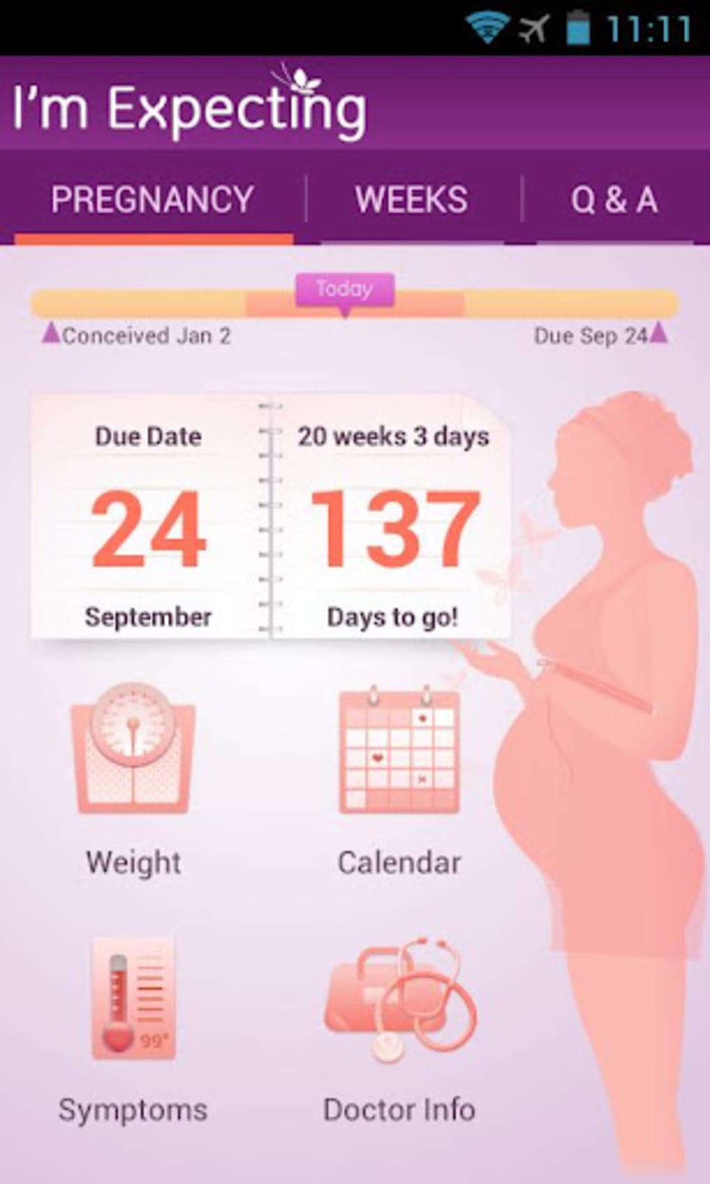I m expecting. Приложение беременность. Беременность приложение на айфон. Expecting. 7 Weeks and 3 Days.