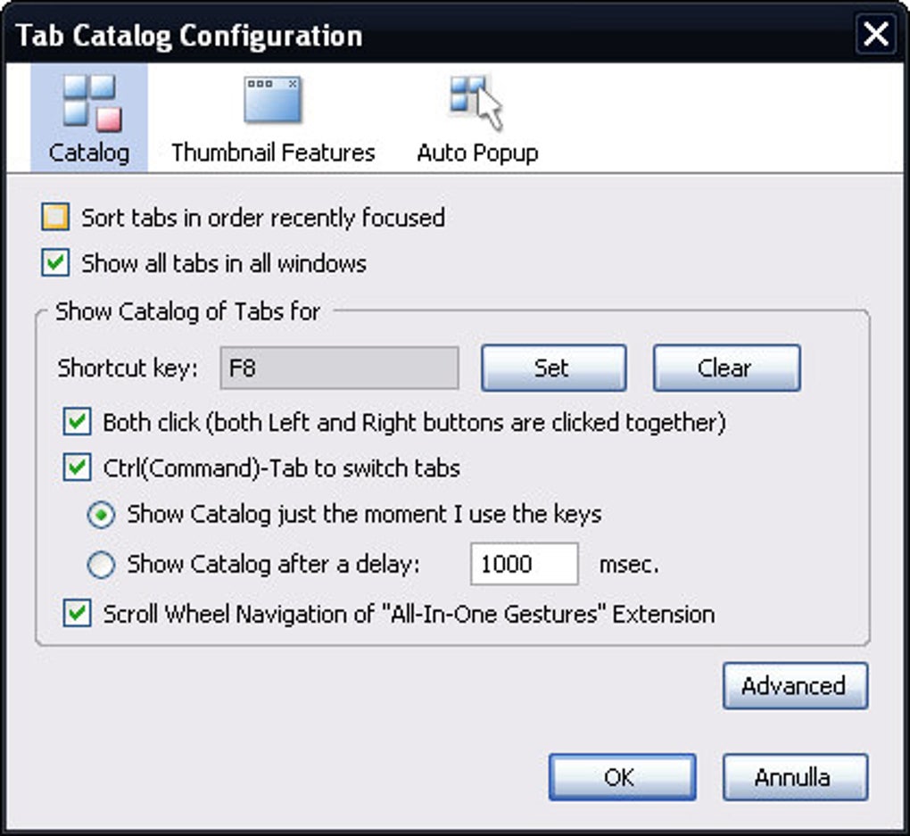 Tab Catalog Download
