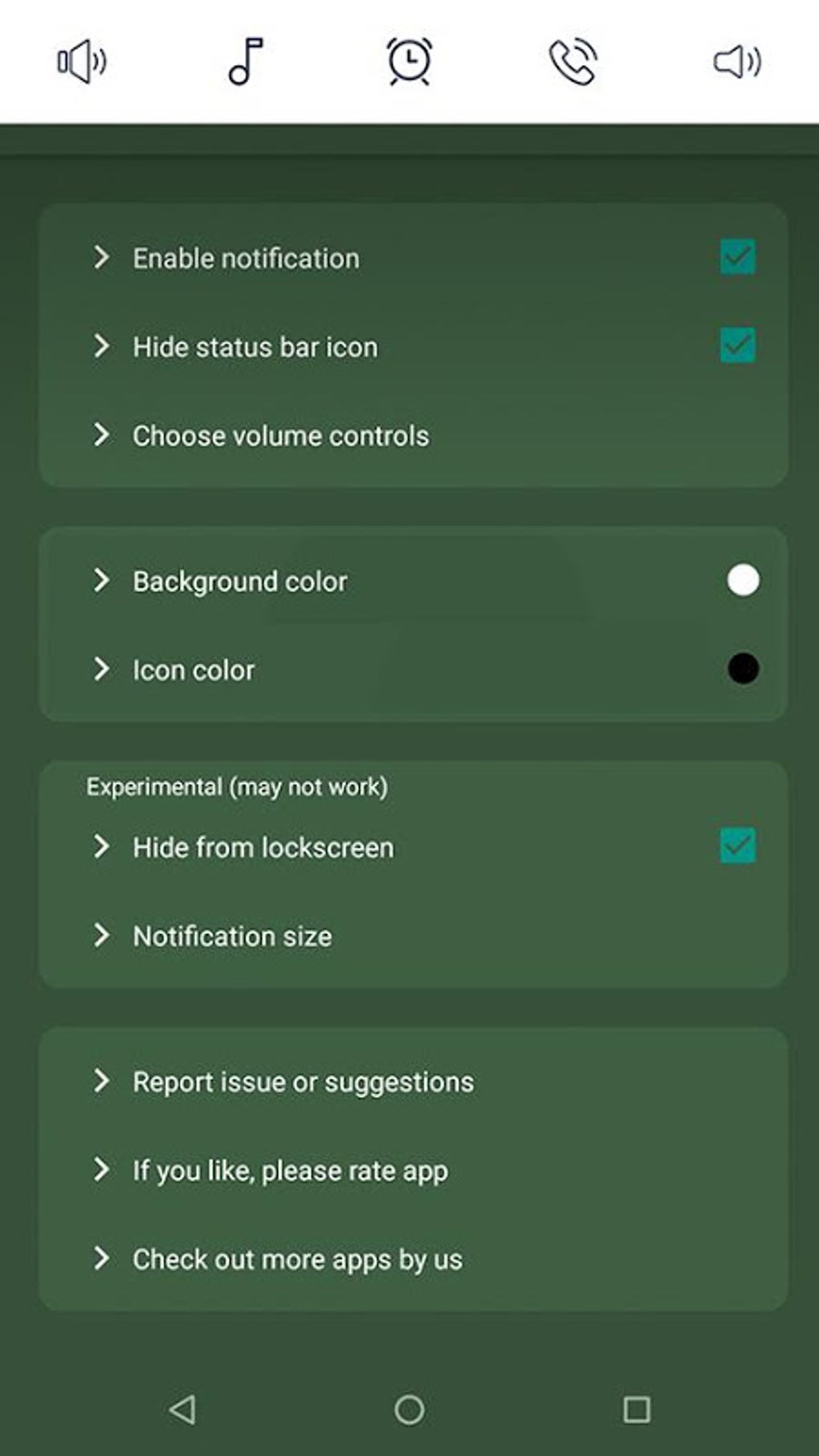 Quick volume in notification bar Free APK for Android Download Quick volume in notification bar Free APK for Android Download