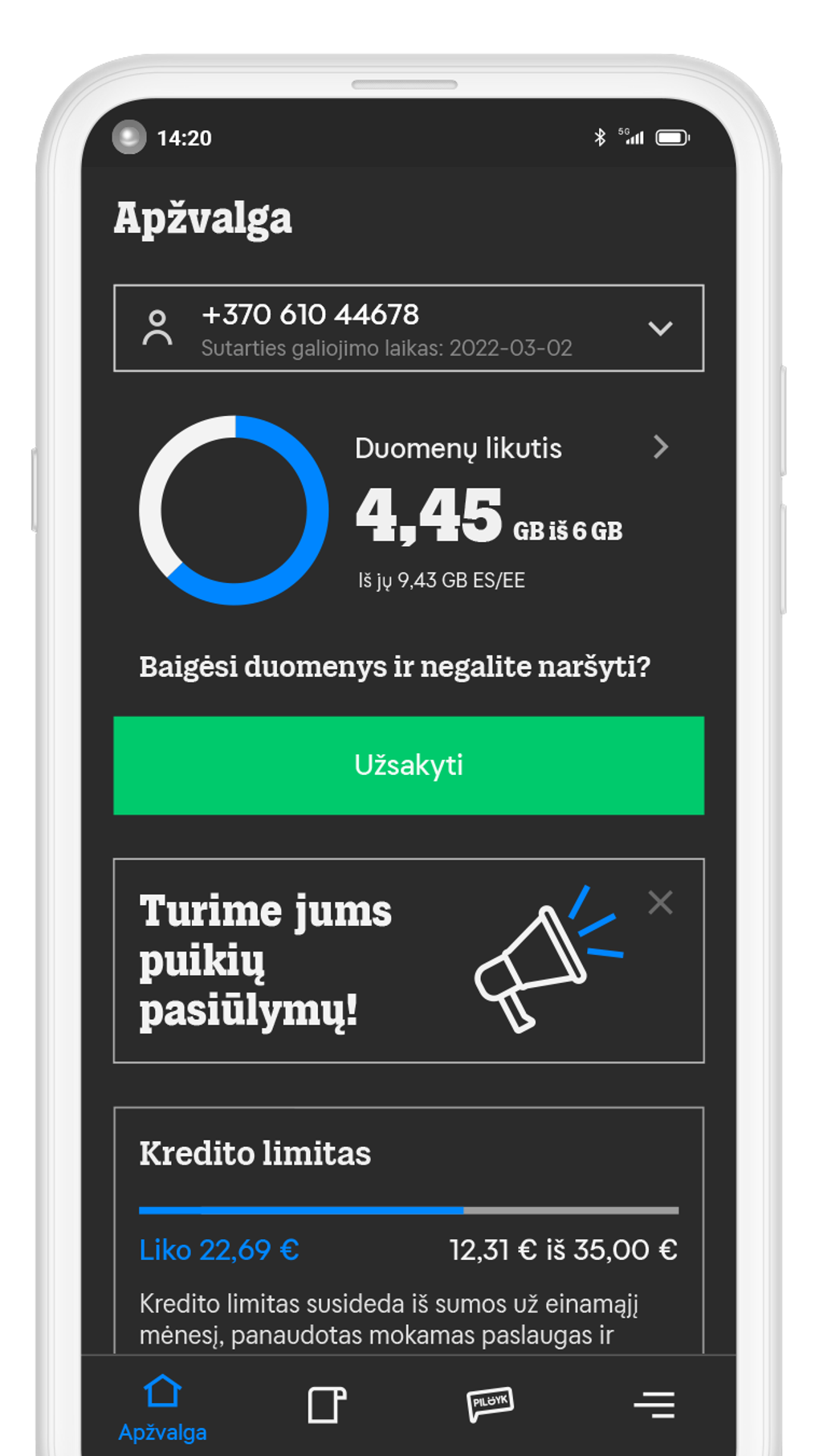 Mano TELE2 для Android — Скачать