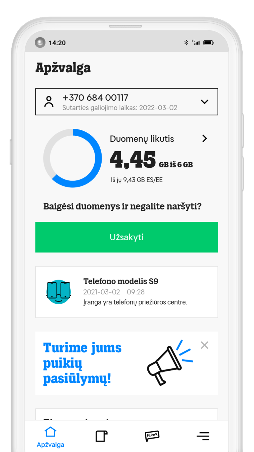 Mano TELE2 для Android — Скачать