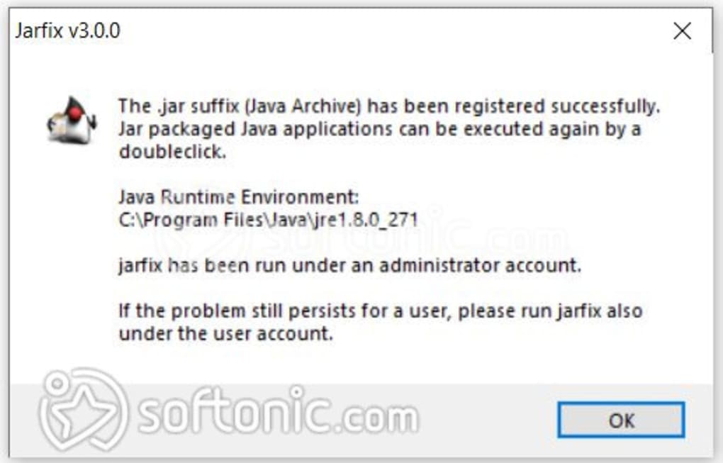 i have used jarfix but i still cant open jar files