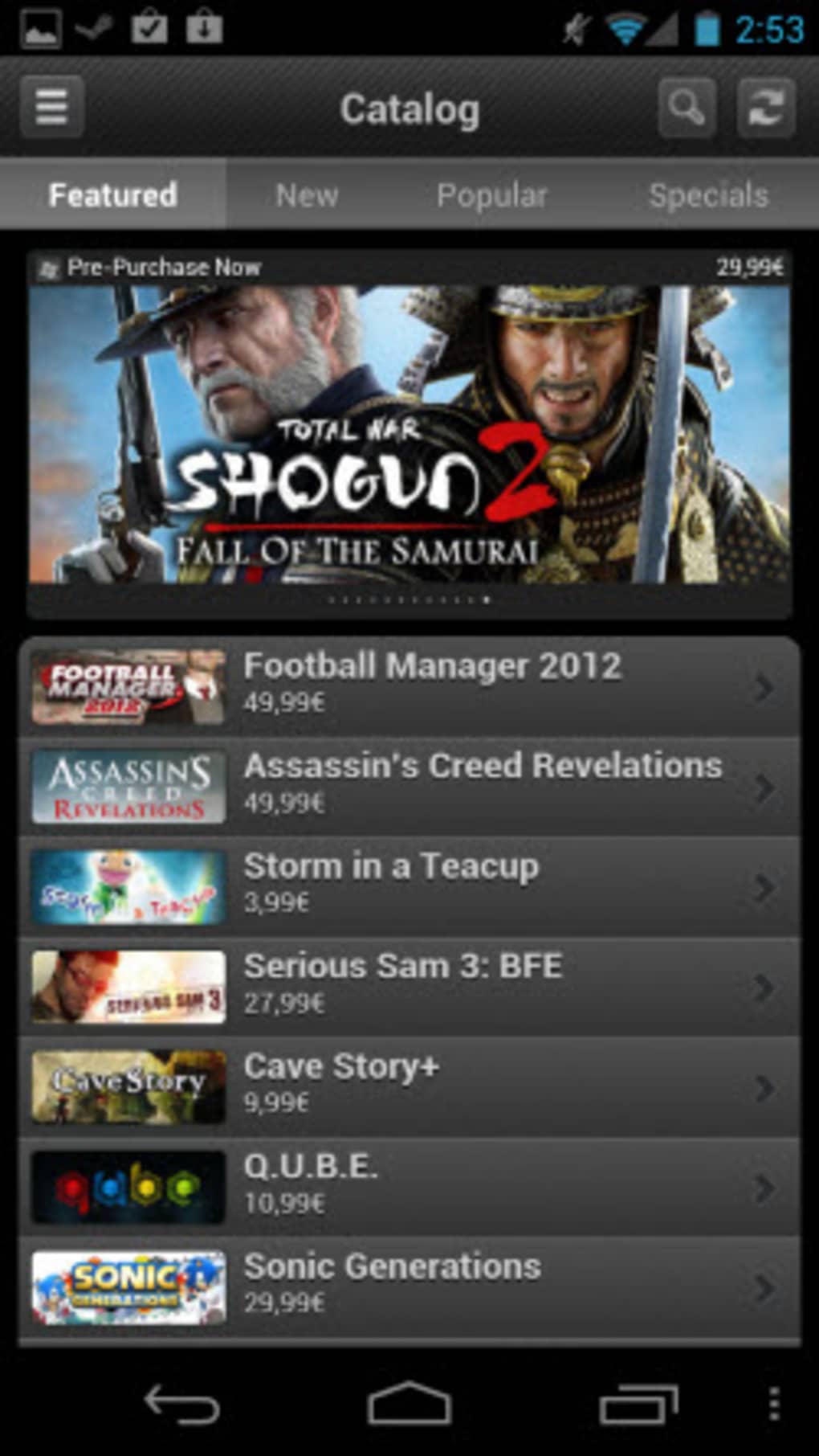 Steam APK Download for Android Free